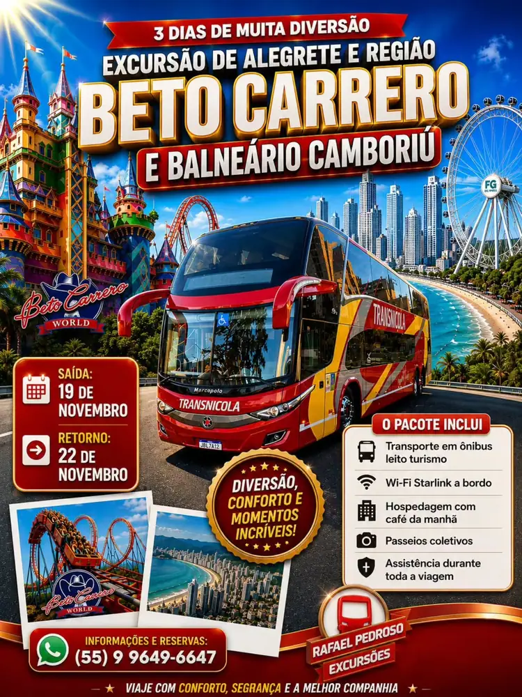 Beto Carrero World + Balneário Camboriú